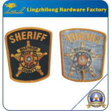 Custom Design Iron-on Back Embroidery Badge Patch